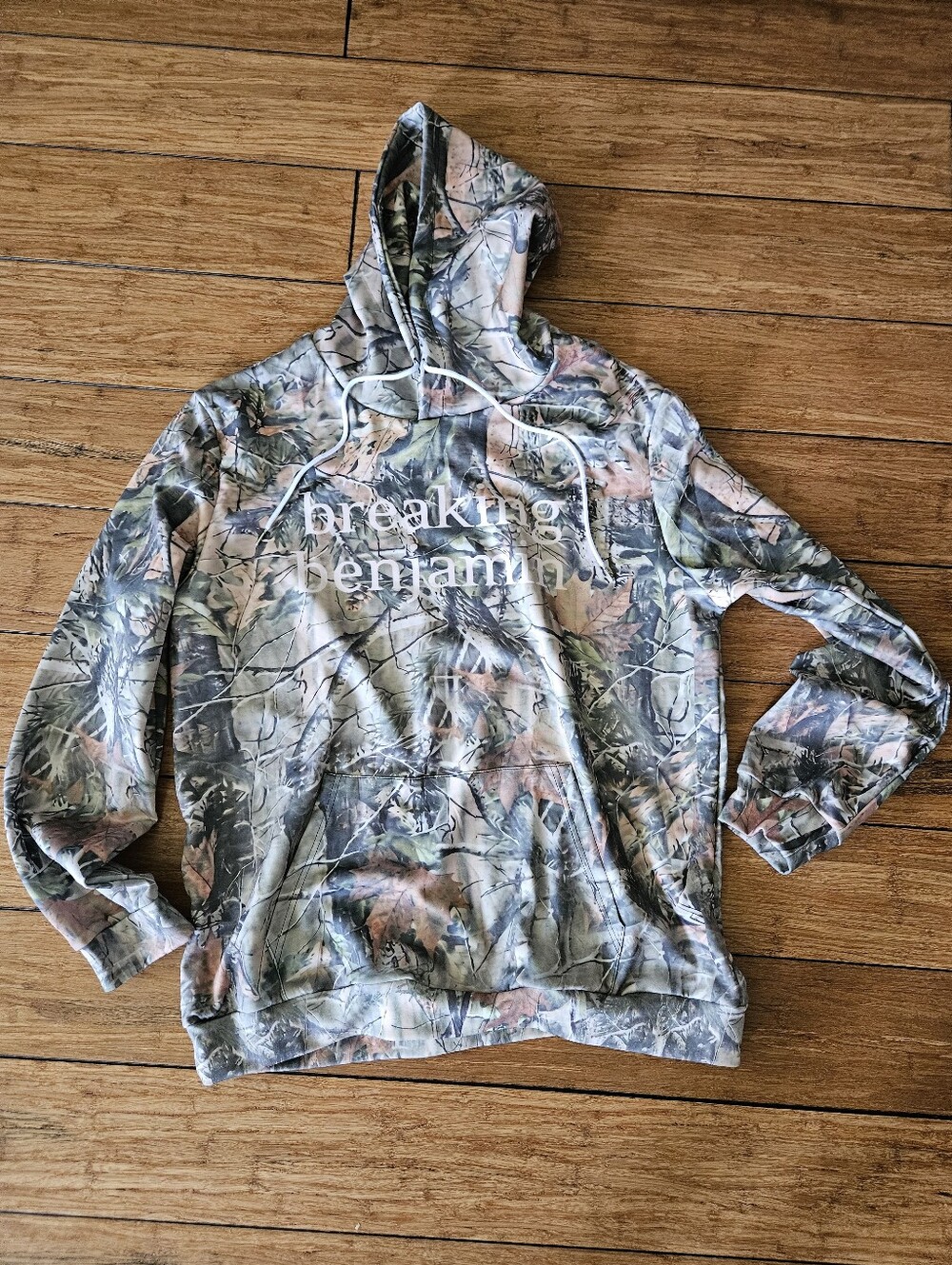 Breaking Benjamin Camouflage Hoodie Pullover